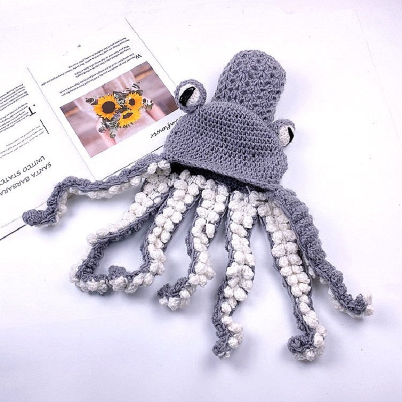 Knitted Octopus Hat